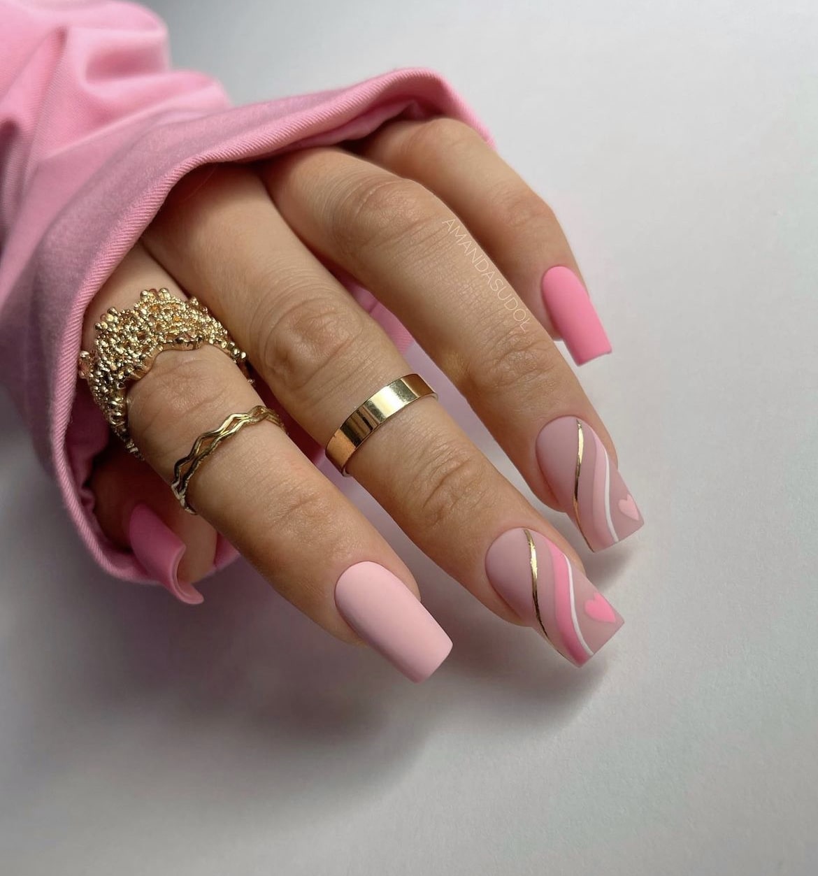 Tuyển chọn 200 mẫu nail designs 2023 pink được yêu thích nhất